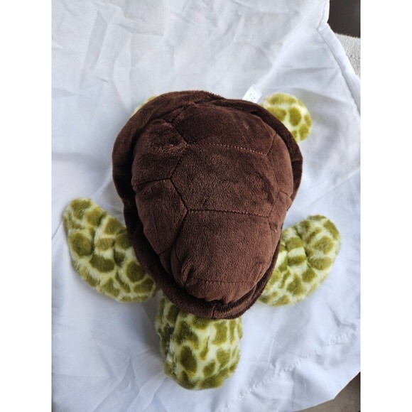 Destination Nation GREEN BROWN SEA TURTLE 12” Stuffed Animal - Picture 2 of 7